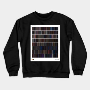 Euphoria Season 1 Color Palette Crewneck Sweatshirt